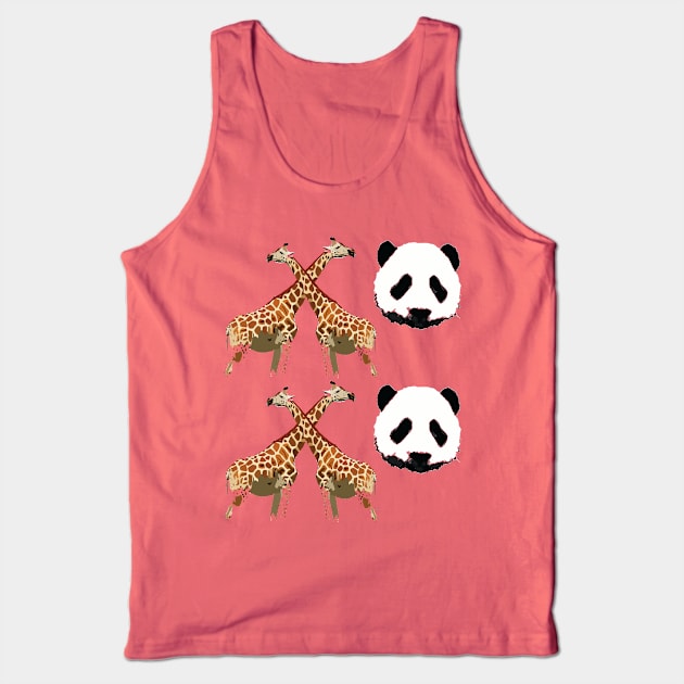 XOXO wild animals Tank Top by CindyS